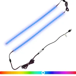 vidaXL LED-strip 55 cm Meerkleurig PVC
