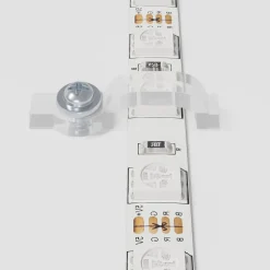 vidaXL LED-strip 2 st Zwart en transparant Koper en kunststof