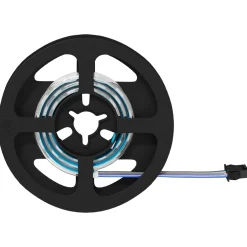 vidaXL LED-strip 2 st Zwart en transparant Koper en kunststof