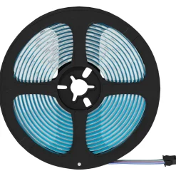 vidaXL LED-strip 2 st Zwart en transparant Koper en kunststof