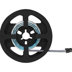 vidaXL LED-strip 2 st Zwart en transparant Koper en kunststof