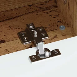 vidaXL LED tv-meubel Oud hout Bewerkt hout