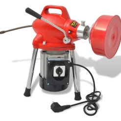 vidaXL Leidingsreinigingsmachine 250 W 12,5mx16mm 4,5mx9,5mm
