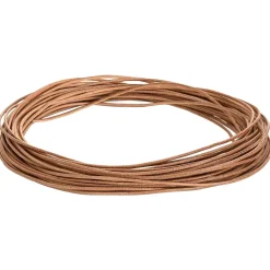 vidaXL Leren Koord 1 Bruin Ø1 mm x 5 m Leer