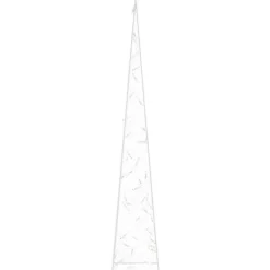 vidaXL Lichtkegel decoratief LED 90 cm acryl warmwit
