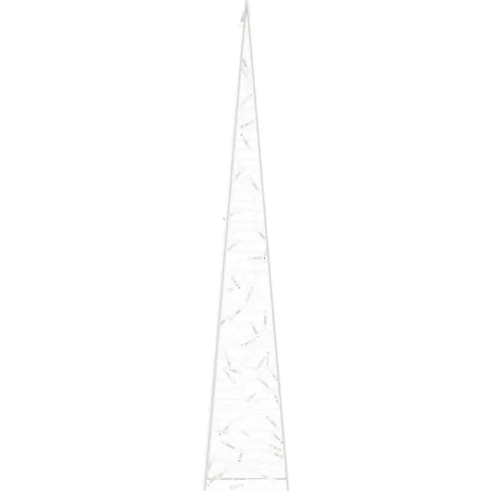 vidaXL Lichtkegel decoratief LED 90 cm acryl warmwit