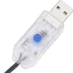vidaXL Lichtslinger compact met 400 LED's pastel meerkleurig 13 m PVC