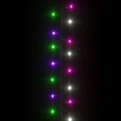 vidaXL Lichtslinger compact met 400 LED's pastel meerkleurig 13 m PVC