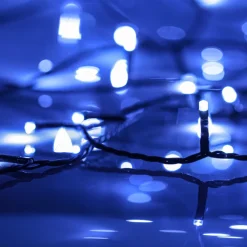vidaXL Lichtsnoer met 400 LED's met 8 lichteffecten 40 m blauw