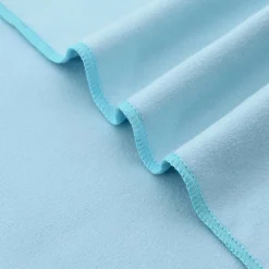 vidaXL Ligbedhanddoeken 2 st Blauw 210 x 75 cm