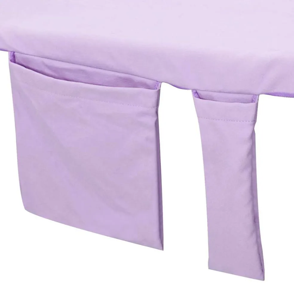 vidaXL Ligbedhanddoeken 2 st Paars 210 x 75 cm