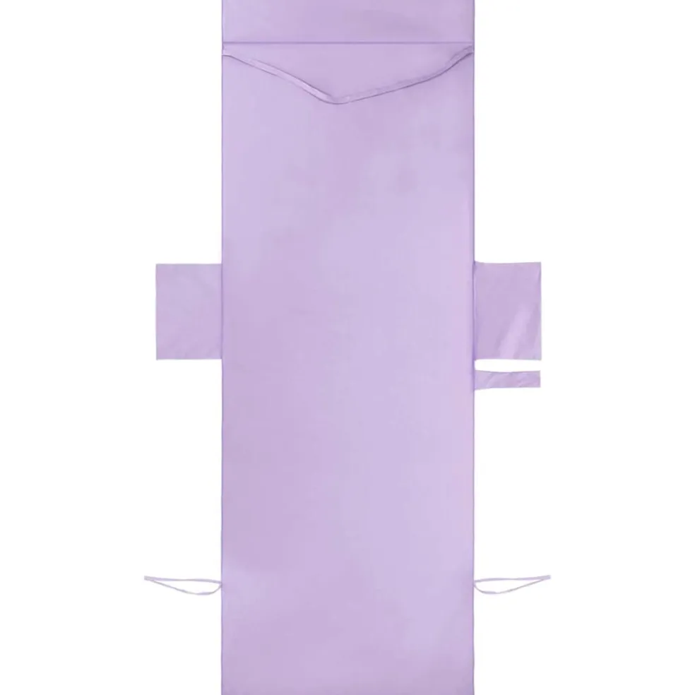 vidaXL Ligbedhanddoeken 2 st Paars 210 x 75 cm