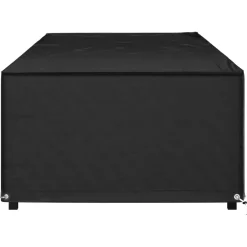 vidaXL Ligbedhoes met 12 oogjes 205x75x40 cm polyetheen