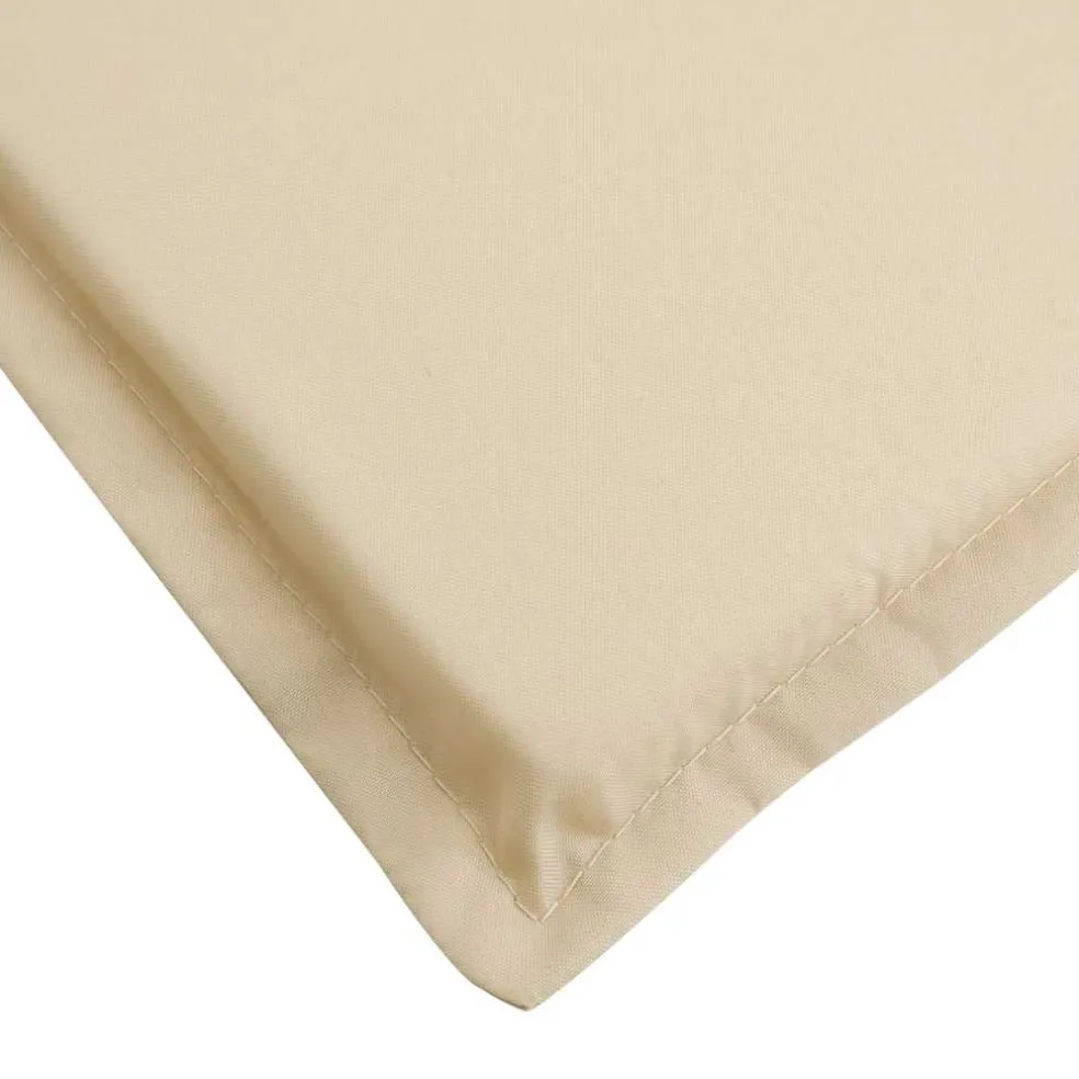 vidaXL Ligbedkussens Oxford stof (100% polyester) Beige