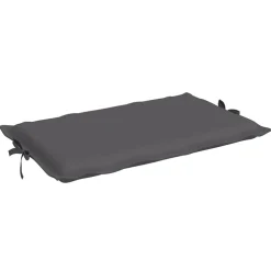 vidaXL Ligbedkussen 186x58x4 cm oxford stof antracietkleurig