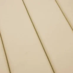 vidaXL Ligbedkussen 186x58x4 cm oxford stof beige