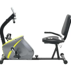 vidaXL Ligfiets hometrainer magnetisch met hartslagmeter
