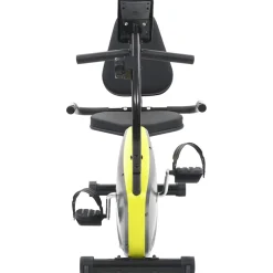 vidaXL Ligfiets hometrainer magnetisch met hartslagmeter