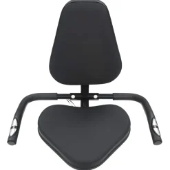 vidaXL Ligfiets hometrainer magnetisch met hartslagmeter