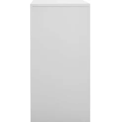 vidaXL Lockerkast 90x45x92,5 cm staal lichtgrijs