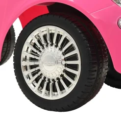 vidaXL Loopauto Fiat 500 roze