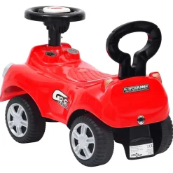 vidaXL Loopauto rood