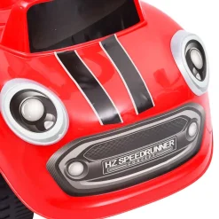 vidaXL Loopauto rood