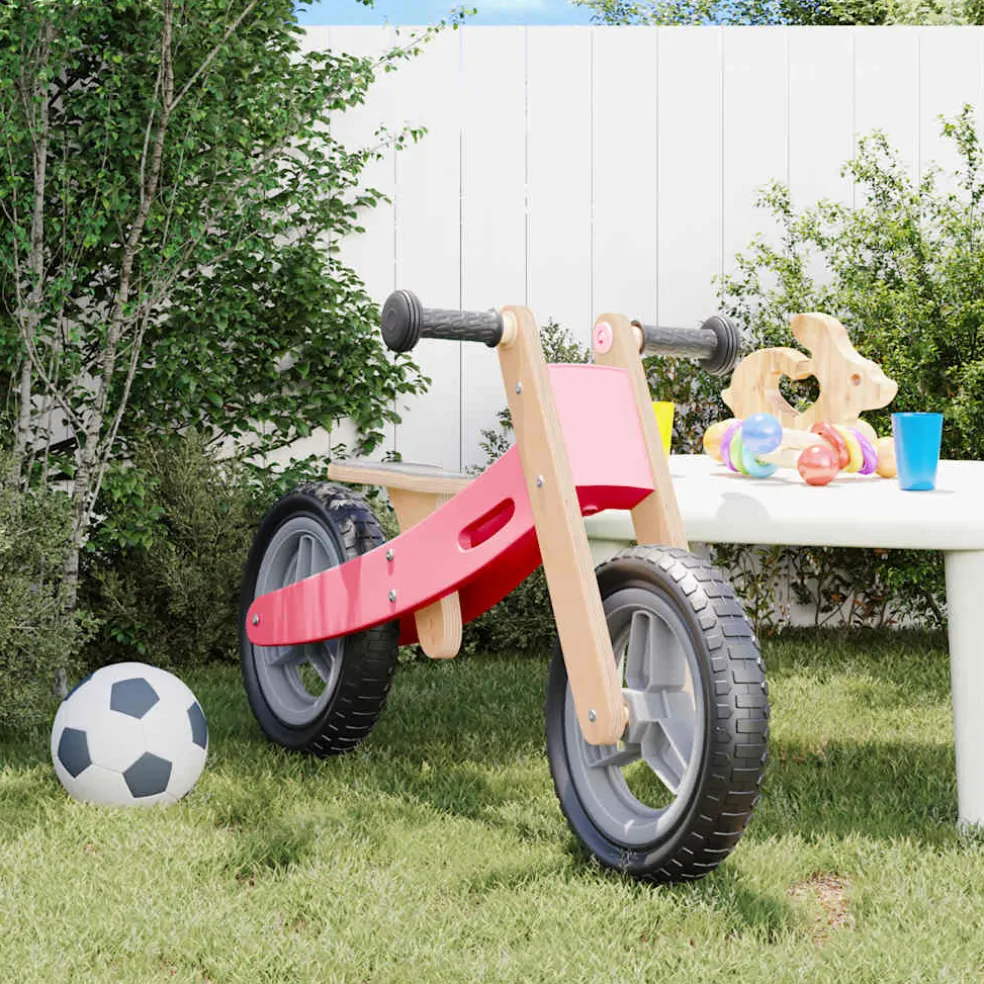 vidaXL Loopfiets voor kinderen roze