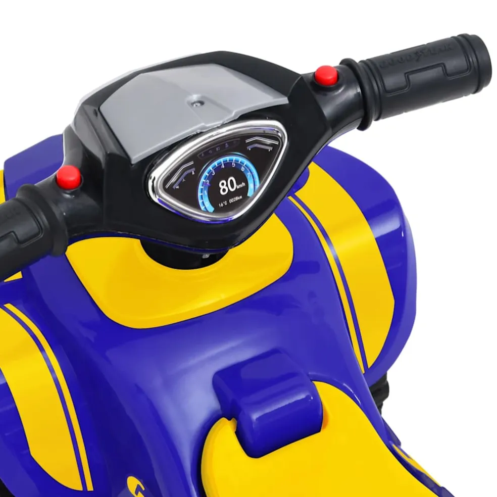 vidaXL Loopquad Goodyear blauw