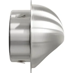 vidaXL Luchtventilatie roosters 2 st zilver 80 mm Roestvrij staal