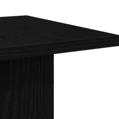 vidaXL Luidspreker standaards 2 st Zwart Eiken 30 x 30 x 40 cm