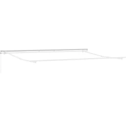 vidaXL Luifel automatisch uittrekbaar 400x300 cm bordeauxrood