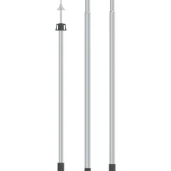 vidaXL Luifelstok telescopisch 102-260 cm aluminium