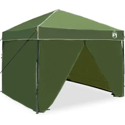 vidaXL Luifeltent 243 x 243 x 251 cm Groen Stof