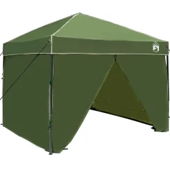 vidaXL Luifeltent 243 x 243 x 251 cm Groen Stof