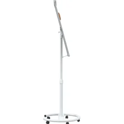 vidaXL Magnetisch whiteboard Grijs en Wit 62 x 62,5 x 197 cm EPS