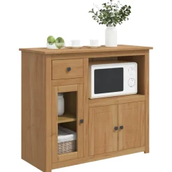 VidaXL Magnetron Dressoir PANAMA Honing Wax 99.5 x 44 x 86.5 cm