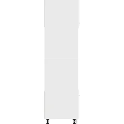 vidaXL Magnetronkast Lyon 60x57x207 cm bewerkt hout wit