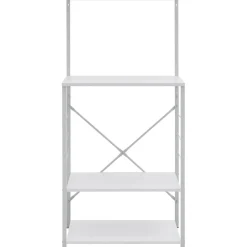 vidaXL Magnetronkast 60x39,6x123 cm bewerkt hout wit