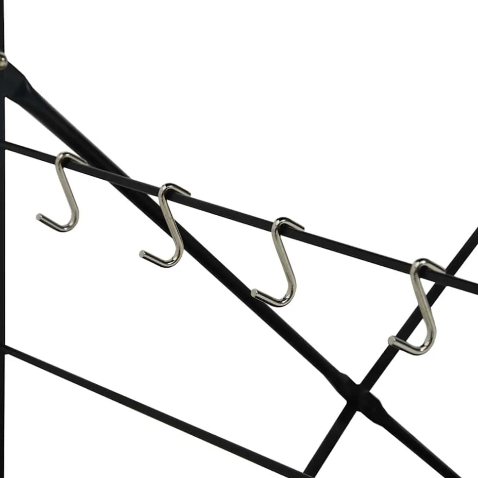 vidaXL Magnetronkast 60x39,6x79,5 cm bewerkt hout zwart en eikenkleur