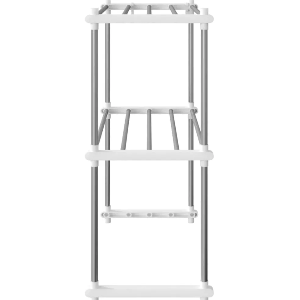 vidaXL Magnetronrek 51x27x63 cm aluminium wit