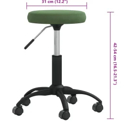vidaXL Massagekruk fluweel donkergroen