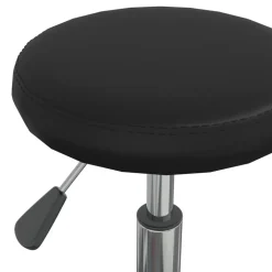 vidaXL Massagekruk kunstleer zwart