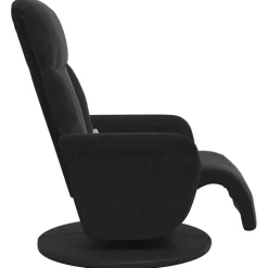 vidaXL Massage Recliner Stoel Zwart 91 x 71 x 105 cm Fluweel