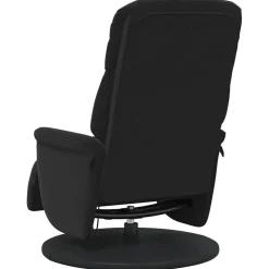 vidaXL Massage Recliner Stoel Zwart 91 x 71 x 105 cm Fluweel