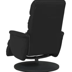 vidaXL Massage Recliner Stoel Zwart 71 x 98 x 106 cm Nep Leer