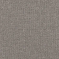vidaXL Massagestoel elektrisch stof taupe