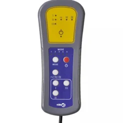 vidaXL Massagestoel elektrisch kunstleer antracietkleurig