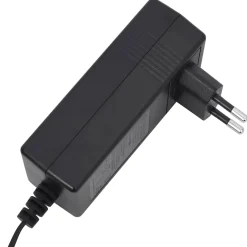 vidaXL Massagestoel elektrisch verstelbaar stof donkergroen