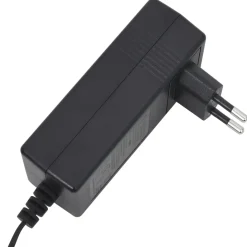 vidaXL Massagestoel elektrisch verstelbaar stof donkergrijs